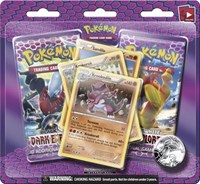 Dark Explorers 3 Pack Blister [Krookodile] from Dark Explorers Pokemon card image
