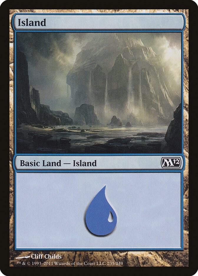 Island (235) 235 card
