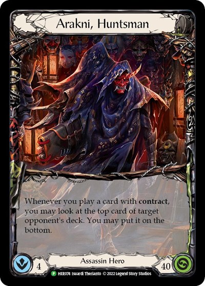 Arakni, Huntsman - HER074 Flesh and Blood: Promo Cards card price