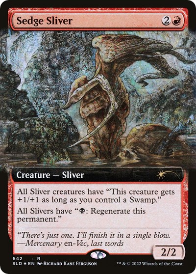 Sedge Sliver Extended Art