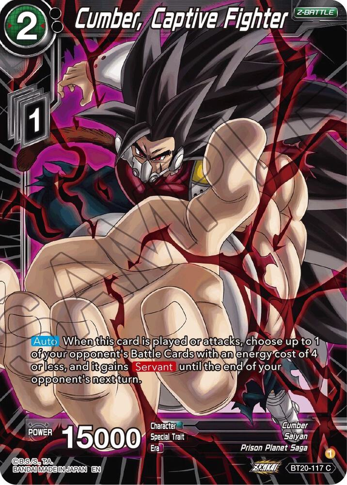 Cumber, Captive Fighter - Power Absorbed - Dragon Ball Super: Masters -  TCGplayer.com