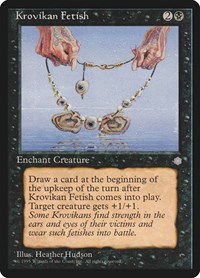 Krovikan Fetish - Ice Age - Magic: The Gathering card