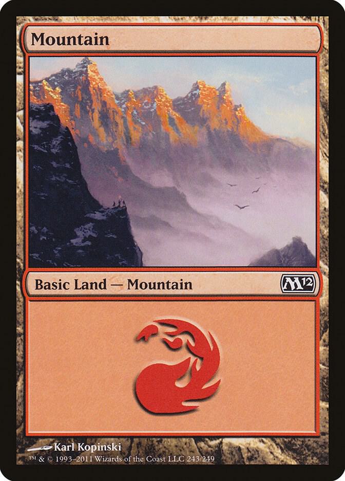 Mountain (243) 243 card