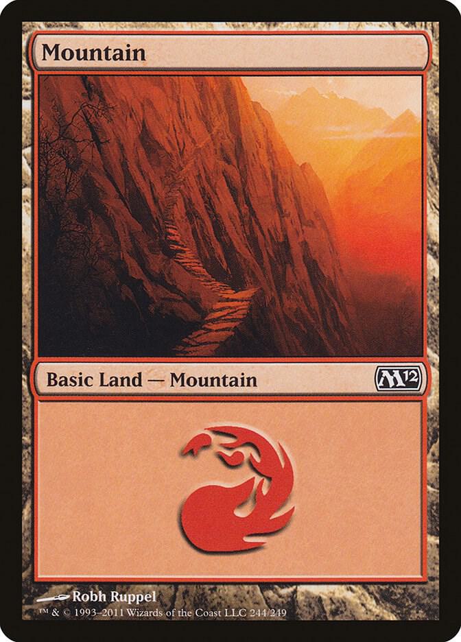 Mountain (244) 244 card