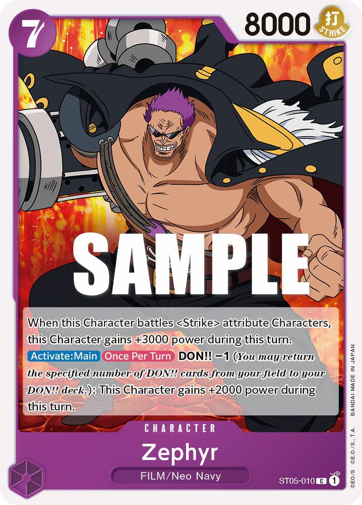Zephyr onepiece card