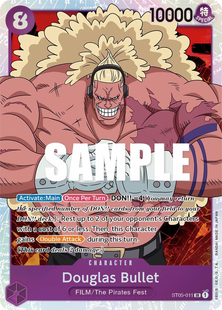 Douglas Bullet onepiece card
