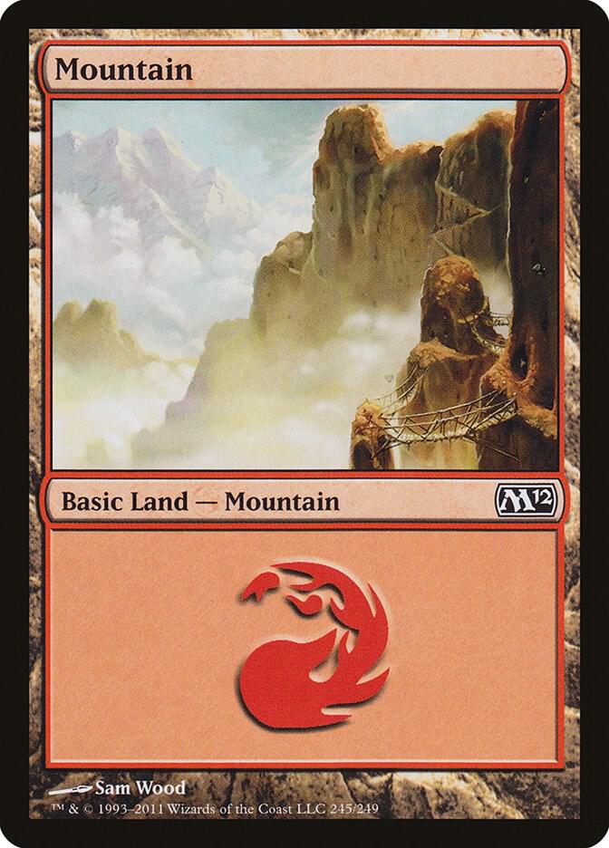 Mountain (245) 245 card