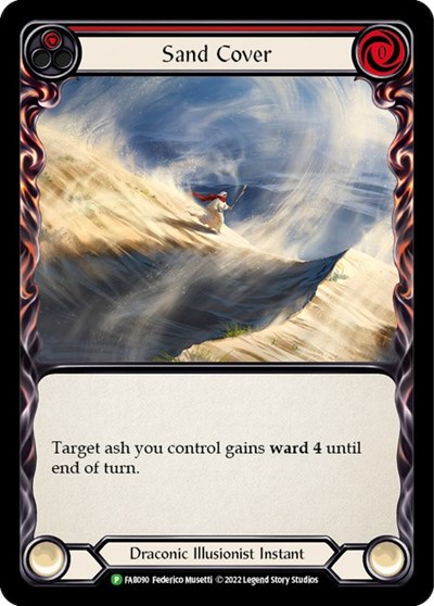 Sand Cover (Red) - FAB090 Flesh and Blood: Promo Cards card price