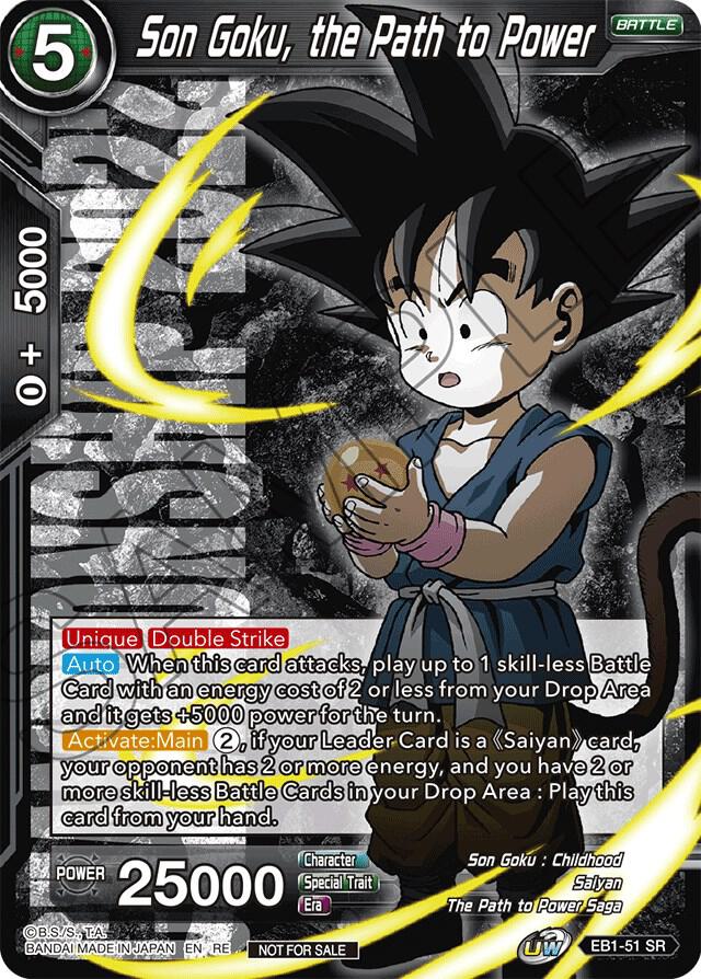 Son Goku, the Path to Power (Championship 2022 Celebration Pack