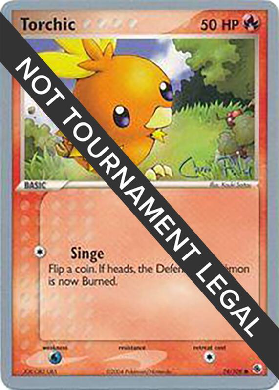 Torchic - 2004 (Chris Fulop) 74/109 from World Championship Decks