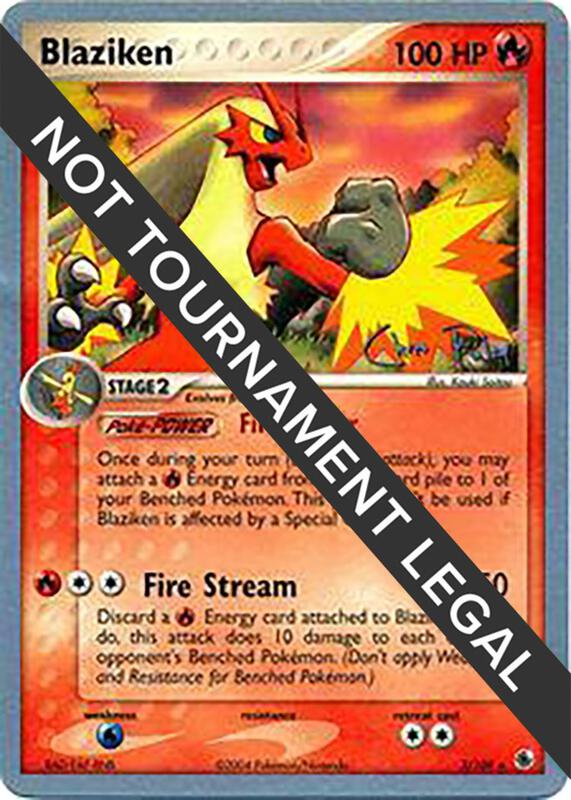 Blaziken - 2004 (Chris Fulop) 3/109 from World Championship Decks