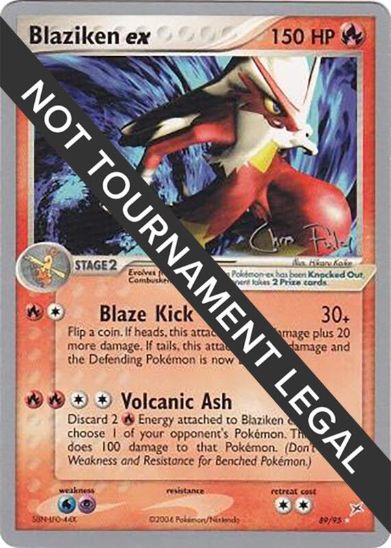 Blaziken ex - 2004 (Chris Fulop) 89/95 from World Championship Decks