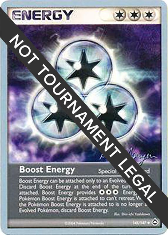 Boost Energy - 2004 (Kevin Nguyen) 145/147 from World Championship Decks