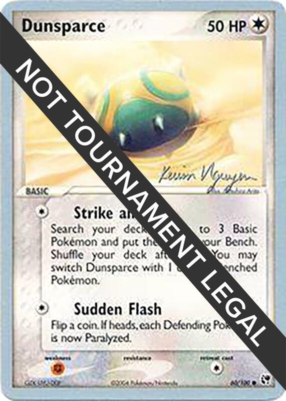 Dunsparce - 2004 (Kevin Nguyen) 60/100 from World Championship Decks