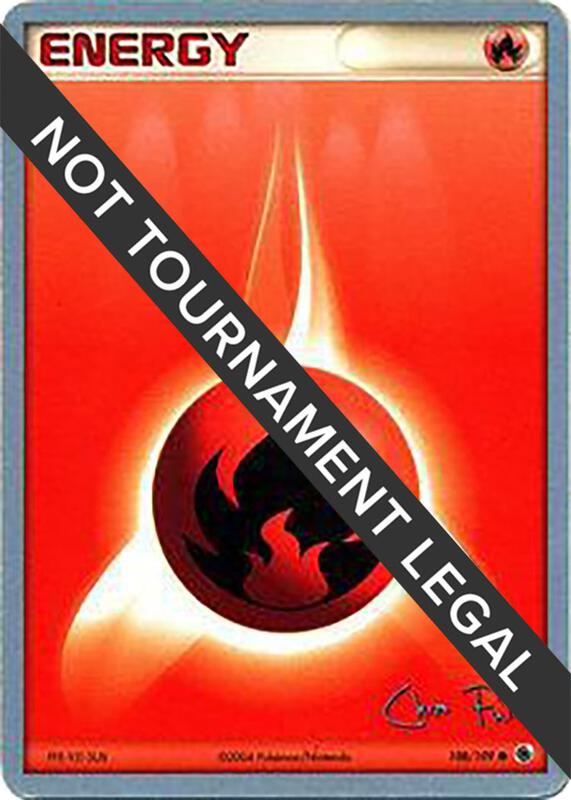 Fire Energy - 2004 (Chris Fulop) 108/109 from World Championship Decks