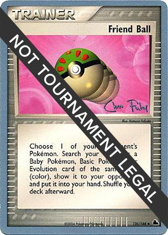 Friend Ball - 2004 (Chris Fulop) 126/144 from World Championship Decks