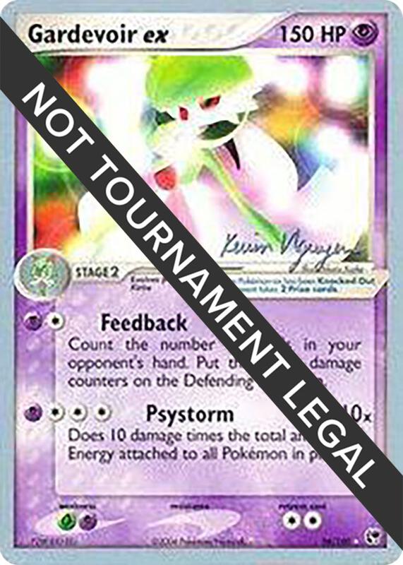 Gardevoir ex - 2004 (Kevin Nguyen) 96/100 from World Championship Decks