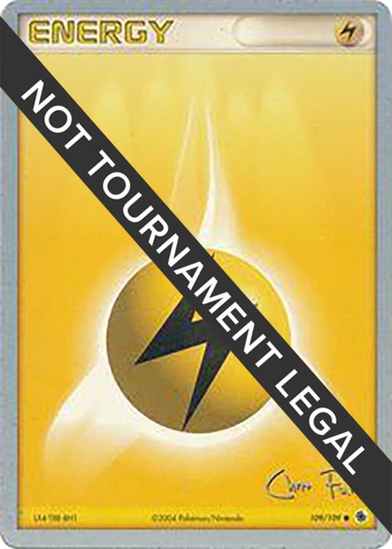 Lightning Energy - 2004 (Chris Fulop) 109/109 from World Championship Decks