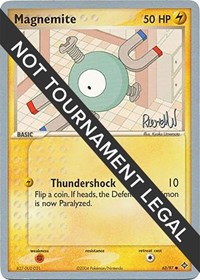 Magnemite - 2004 (Reed Weichler) #63/97 from World Championship Decks Pokemon card image