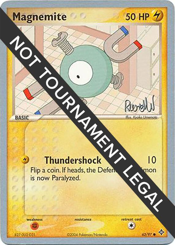 Magnemite - 2004 (Reed Weichler) 63/97 from World Championship Decks