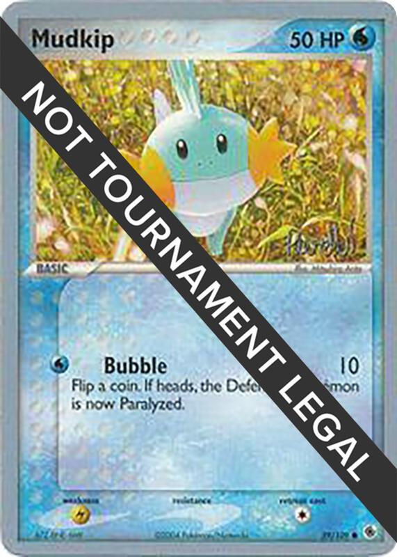 Mudkip - 2004 (Reed Weichler) 59/109 from World Championship Decks