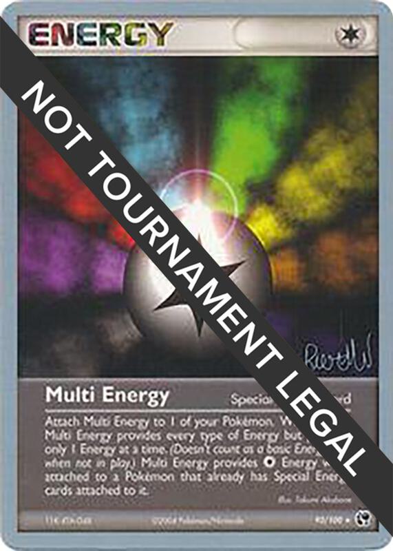 Multi Energy - 2004 (Reed Weichler) 93/100 from World Championship Decks