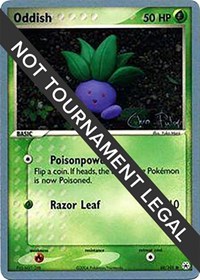 Oddish - 2004 (Chris Fulop) #68/101 from World Championship Decks Pokemon card image