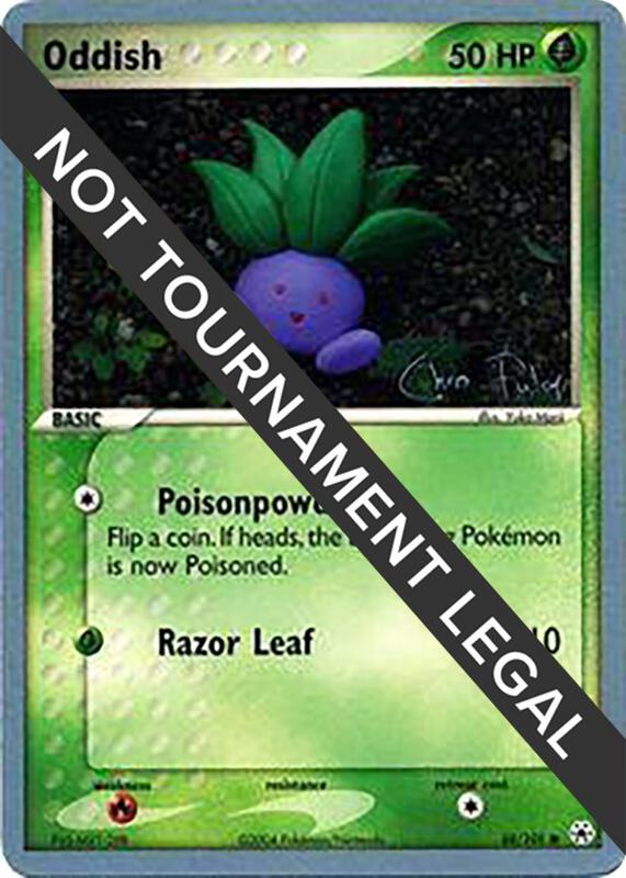 Oddish - 2004 (Chris Fulop) 68/101 from World Championship Decks