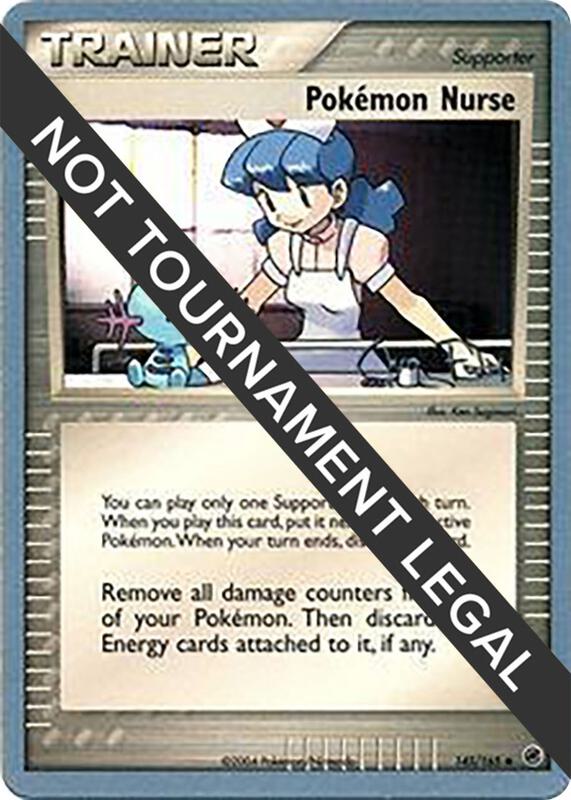 Pokemon Nurse - 2004 (Chris Fulop) 145/165 from World Championship Decks