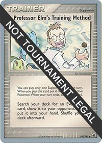 Professor Elm's Training Method - 2004 (Chris Fulop) #148/165 from World Championship Decks Pokemon card image