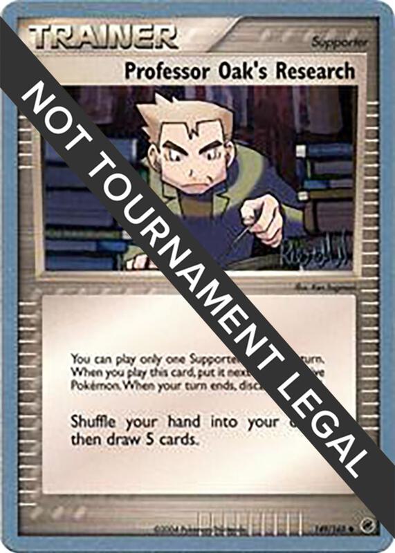 Professor Oak's Research - 2004 (Reed Weichler) 149/165 from World Championship Decks