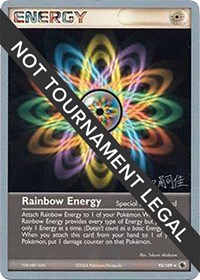 Rainbow Energy - 2004 (Tsuguyoshi Yamato) #95/109 from World Championship Decks Pokemon card image