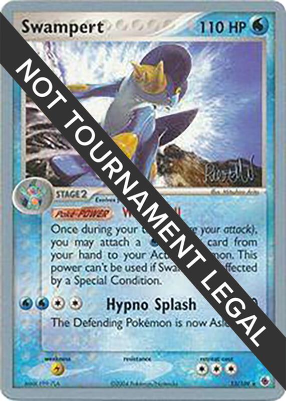Swampert - 2004 (Reed Weichler) 13/109 from World Championship Decks