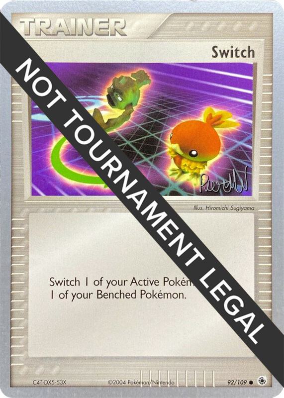 Switch - 2004 (Reed Weichler) 92/109 from World Championship Decks