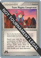Team Magma Conspirator [Tsuguyoshi Yamato] #82 from Pokemon World Championships 2004 set