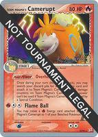 Team Magma's Camerupt [Tsuguyoshi Yamato] #19 from Pokemon World Championships 2004 set