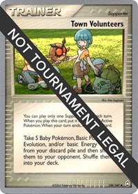 Town Volunteers - 2004 (Chris Fulop) #136/147 from World Championship Decks Pokemon card image