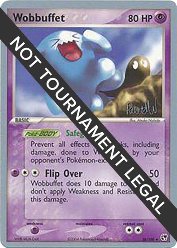 Wobbuffet - 2004 (Reed Weichler) 26/100 from World Championship Decks
