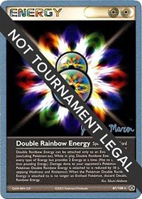Double Rainbow Energy - 2005 (Jeremy Maron) #87/106 from World Championship Decks Pokemon card image
