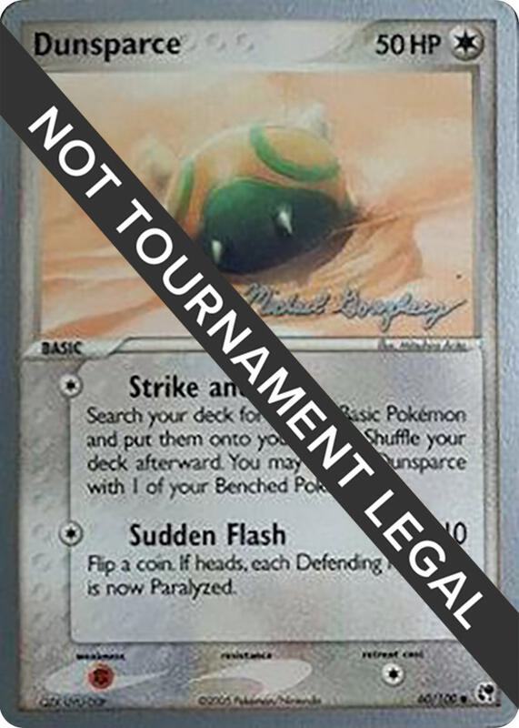 Dunsparce - 2005 (Michael Gonzalez) 60/100 from World Championship Decks