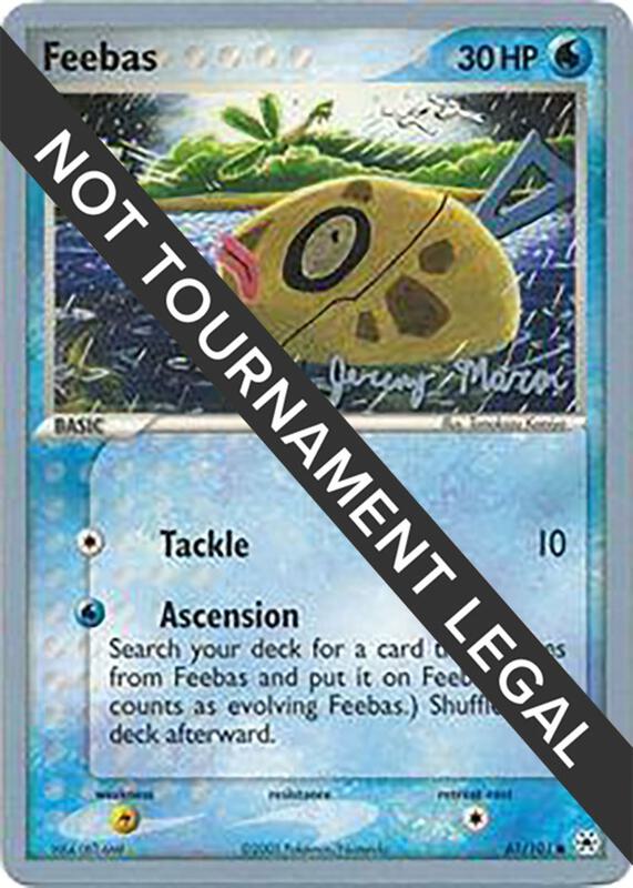 Feebas - 2005 (Jeremy Maron) 61/101 from World Championship Decks