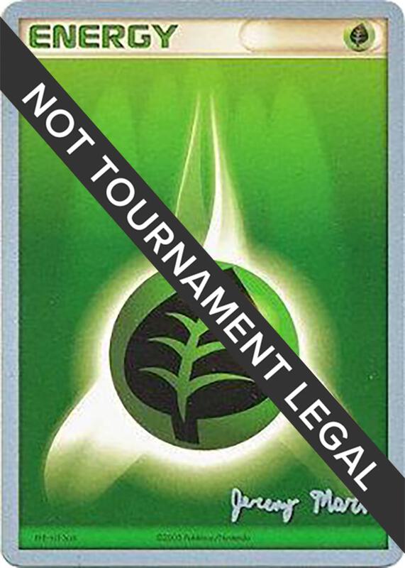 Grass Energy - 2005 (Jeremy Maron)  from World Championship Decks