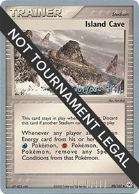 Island Cave - 2005 (Curran Hill) #89/101 from World Championship Decks Pokemon card image
