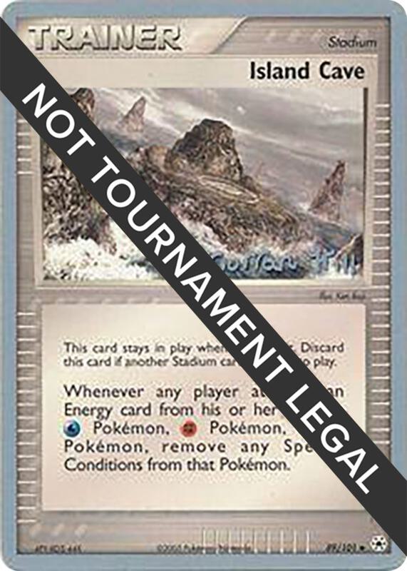 Island Cave - 2005 (Curran Hill) 89/101 from World Championship Decks