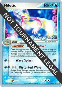 Milotic - 2005 (Jeremy Maron) #12/101 from World Championship Decks Pokemon card image