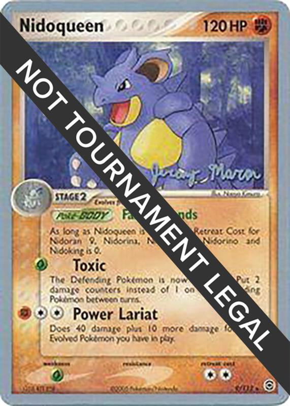 Nidoqueen - 2005 (Jeremy Maron) 9/112 from World Championship Decks