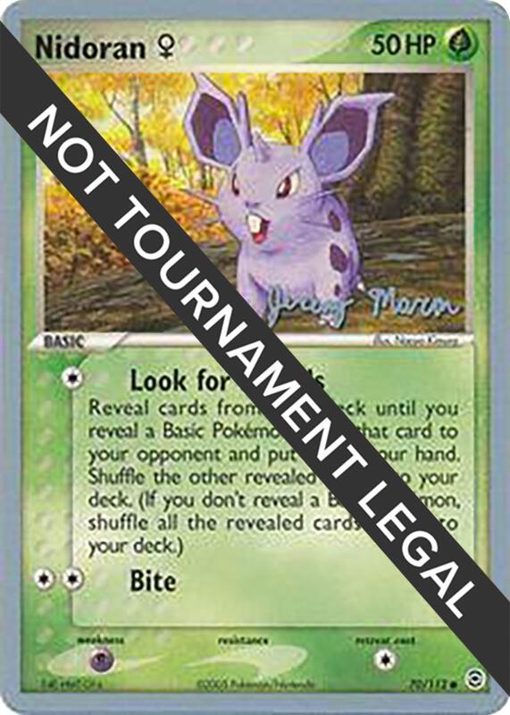 Nidoran F - 2005 (Jeremy Maron) 70/112 from World Championship Decks