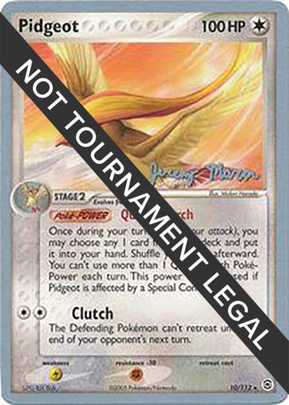 Pidgeot - 2005 (Jeremy Maron) 10/112 from World Championship Decks