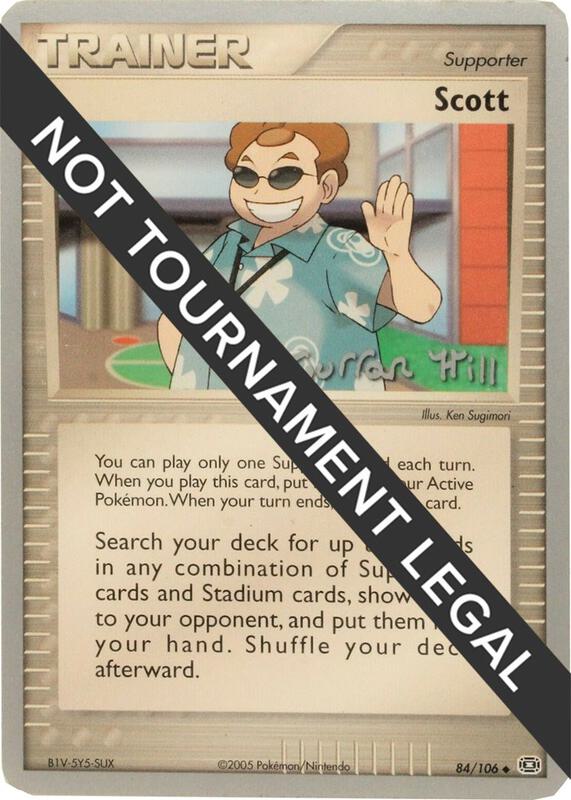 Scott - 2005 (Curran Hill) 84/106 from World Championship Decks