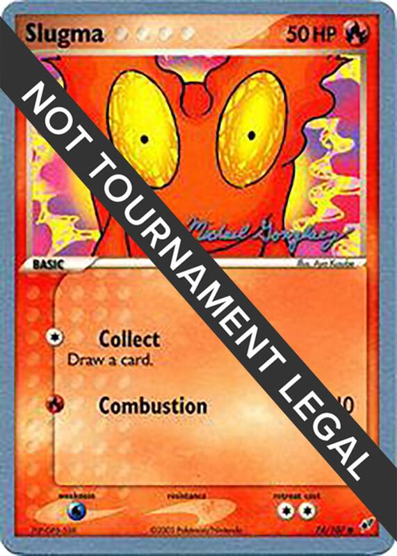 Slugma - 2005 (Michael Gonzalez) 74/107 from World Championship Decks